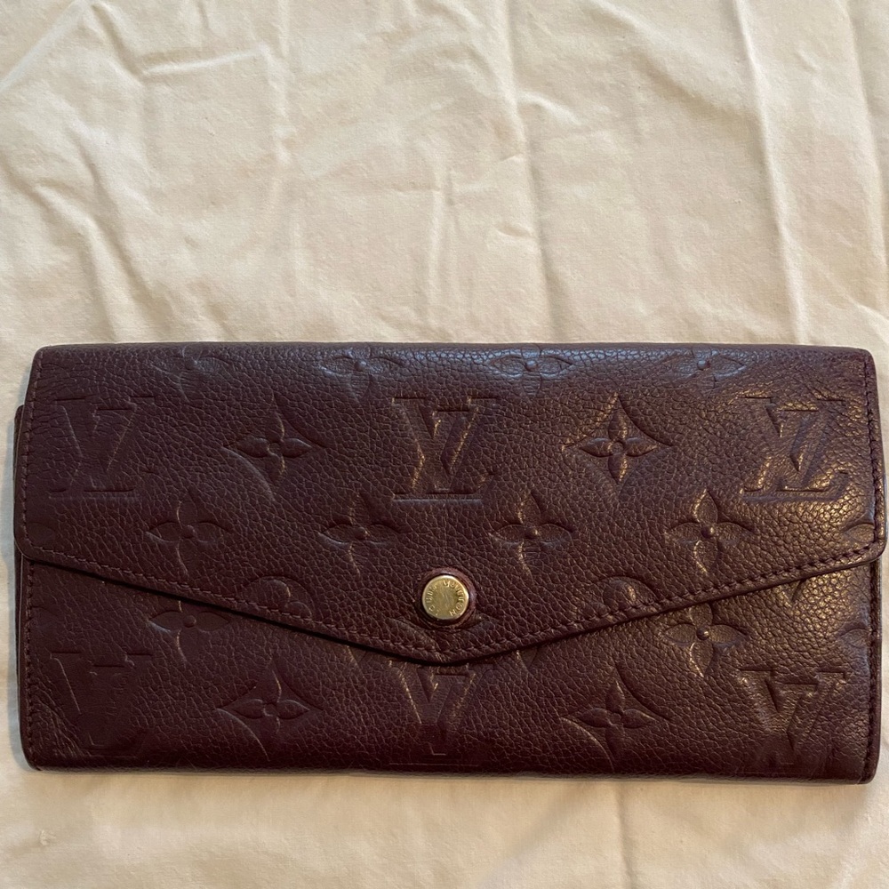 Louis Vuitton Empreinte Leather Curieuse Aube Wallet
